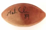 1997 Brett Favre Mark Chmura Green Bay Packers Signed Super Bowl XXXI Football (JSA)