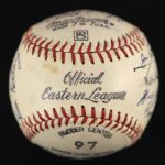 1964 Charleston Indians Team Signed Official Eastern League Baseball w/ 16 Signatures (MEARS LOA)