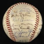 1968 Washington Senators Team Signed OAL Cronin Baseball w/ 29 Signatures Including Frank Howard, Nellie Fox & More (JSA)