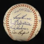 1968 Baltimore Orioles Team Signed Baseball w/ 26 Signatures Including Earl Weaver, Frank Robinson, Brooks Robinson & More (JSA)