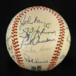 1972-74 Milwaukee Brewers Team Signed Baseball w/ 22 Signatures Including Del Crandall, Harvey Kuenn & More (JSA)