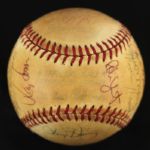 1979 Milwaukee Brewers Team Signed OAL MacPhail Baseball w/ 25 Signatures Including Paul Molitor, Robin Yount, Harvey Kuenn & More (JSA)