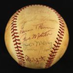 1979 Milwaukee Brewers Team Signed OAL MacPhail Baseball w/ 25 Signatures Including Paul Molitor, Robin Yount, Harvey Kuenn & More (JSA)