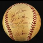1979 Milwaukee Brewers Team Signed OAL MacPhail Baseball w/ 25 Signatures Including Paul Molitor, Robin Yount, Harvey Kuenn & More (JSA)