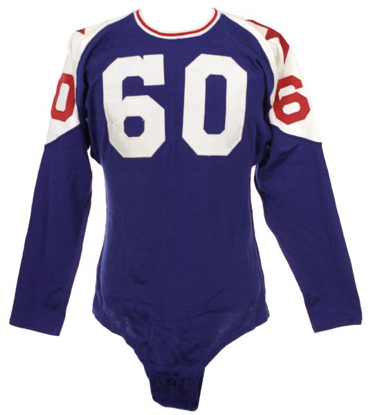 1960s Durene Game Worn College All Star Jersey w/ 3 Button Crotch Piece (MEARS LOA)
