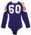 1960s Durene Game Worn College All Star Jersey w/ 3 Button Crotch Piece (MEARS LOA)