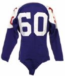 1960's Durene Game Worn College All Star Jersey w/ 3 Button Crotch Piece (MEARS LOA)
