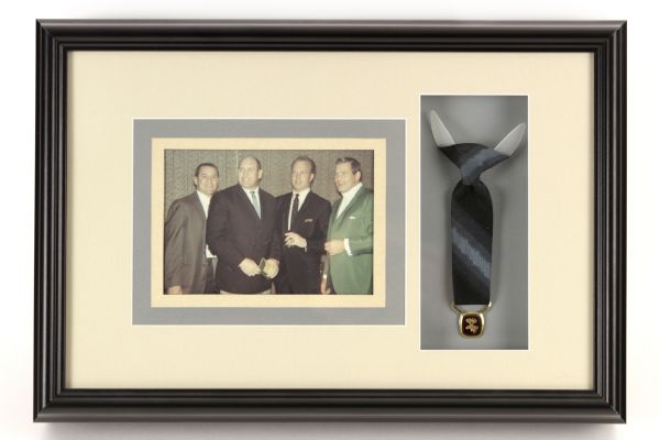 1960s Henry Jordan Green Bay Packers Moose Lodge Medallion 12" x 18" Framed Display (MEARS LOA)