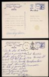 1959-61 Mickey Owen Cardinals/Dodgers/Cubs Signed Baseball School Brochure and Postcards - Lot of 3 (JSA)