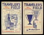 1955-57 St. Louis Cardinals Chicago White Sox Minor League Signed Scorecards - Lot of 3 w/ 50 Total Signatures (JSA) 