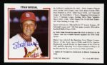1990's Stan Musial St. Louis Cardinals Signed Print & Card - Lot of 2 (JSA)