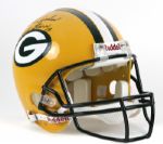 2000s Bart Starr Green Bay Packers Signed Full Size Helmet (JSA)