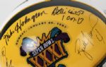 1997 Green Bay Packers Signed Full Size Commemorative Helmet w/ 9 Signatures Including Brett Favre, Reggie White, Mike Holmgren & More (JSA)