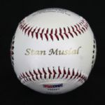 1990's Stan Musial St. Louis Cardinals Signed Logo Ball (PSA/DNA)