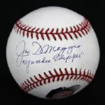 1990s Joe DiMaggio New York Yankees Single Signed Photoball (Dimaggio Hologram)