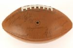 1960's-70's Green Bay Packers Multi Signed Official NFL Rozelle Football w/ 50+ Signaures Including Bart Starr, Lynn Dickey (JSA)