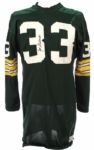 1968-69 Jim Grabowski Green Bay Packers Signed Game Worn Home Jersey (MEARS A9/JSA)