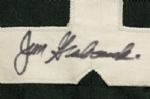 1968-69 Jim Grabowski Green Bay Packers Signed Game Worn Home Jersey (MEARS A9/JSA)
