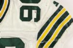 1995-96 Sean Jones Green Bay Packers Game Worn Road Jersey (MEARS A10/ Consignor LOA)