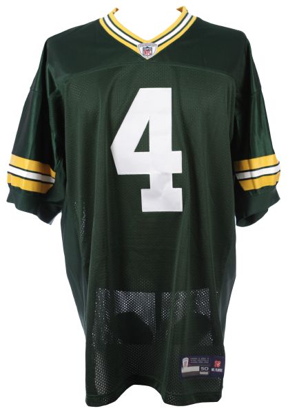 2000s Brett Favre Green Bay Packers Signed & Inscribed Jersey (Favre COA)