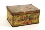 1890s circa C.H.Y.P. Inter-Collegiate Mixture Sports-Themed Tobacco Tin