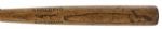 1918-24 Charlie Hollocher Chicago Cubs Spalding Professional Model Game Used Bat (MEARS LOA)