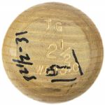 1988-89 Tony Gwynn San Diego Padres Signed Worth Professional Model Game Used Bat (MEARS LOA/JSA)