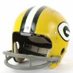 1970s Boyd Dowler Green Bay Packers Signed Riddell Kra-Lite Full Size Suspension Helmet (JSA)