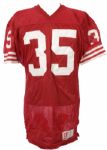 1987 Del Rodgers San Francisco 49ers Game Worn Home Jersey (MEARS LOA)
