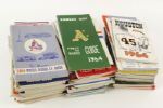 1958-80 Major League Baseball Media Guide Collection - Lot of 90