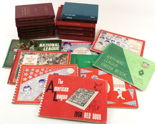 1955-2008 Major League Baseball Periodical Collection - Lot of 54