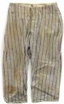 1927-28 Temple Owls Game Worn Baseball Uniform (MEARS LOA)