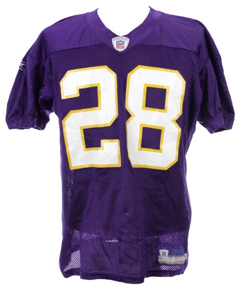 2005 Laroni Gallishaw Minnesota Vikings Game Worn Home Jersey (MEARS LOA)