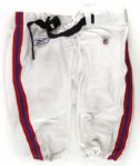 2010 Kraig Urbik Buffalo Bills Game Worn Throwback Uniform (MEARS LOA)