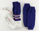 2010 Kraig Urbik Buffalo Bills Game Worn Throwback Uniform (MEARS LOA)