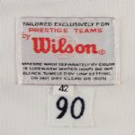 1991 Jack Clark Boston Red Sox Signed Game Worn Home Jersey (MEARS LOA/JSA)