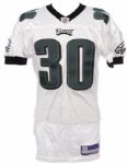 2005 J.R. Reed Philadelphia Eagles Team Issued Road Jersey (MEARS LOA)