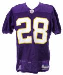 2005 Laroni Gallishaw Minnesota Vikings Game Worn Home Jersey (MEARS LOA)