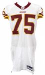 2010 Artis Hicks Washington Redskins Game Worn Road Jersey (MEARS LOA)