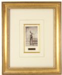 1895 John Henry Johnson 15" x 19" Framed Cabinet Photo