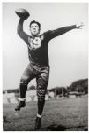 1937 Arnie Herber Green Bay Packers 48" x 69" Mounted Photo Originated from Green Bay Packers Hall of Fame