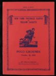 1925 New York Giants Philadelphia Yellow Jackets Polo Grounds Reproduction Program