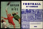 1953-99 NFL & College Football Meida Guide & Yearbook Collection - Lot of 21