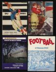 1953-99 NFL & College Football Meida Guide & Yearbook Collection - Lot of 21