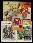1953-99 NFL & College Football Meida Guide & Yearbook Collection - Lot of 21