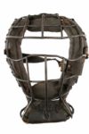 1900s circa Goggle Eyed Catchers Mask w/ Chin Guard & Throat Protector