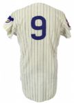 1968 Randy Hundley Chicago Cubs Signed Game Worn Home Jersey (MEARS LOA)