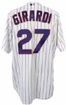 2000-01 Joe Girardi Chicago Cubs Game Worn Home Jersey (MEARS LOA)