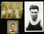 1919-61 Jack Dempsey World Heavyweight Champion Original Photos - Lot of 18