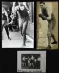 1910's Jess Willard World Heavyweight Champion Original Photos - Lot of 10